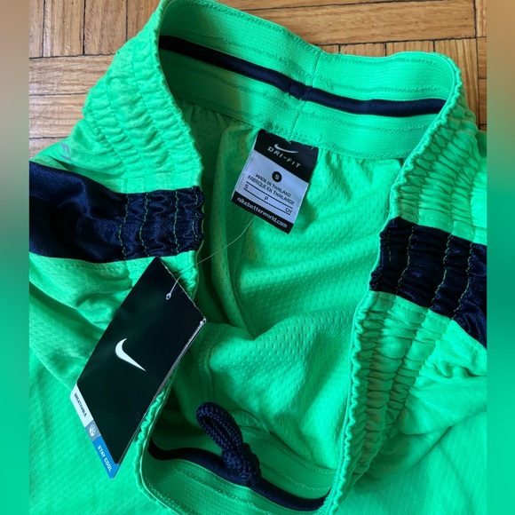 Nike Drifit Elite Basketball Shorts Neon Green Size Small - Picture 4 of 10